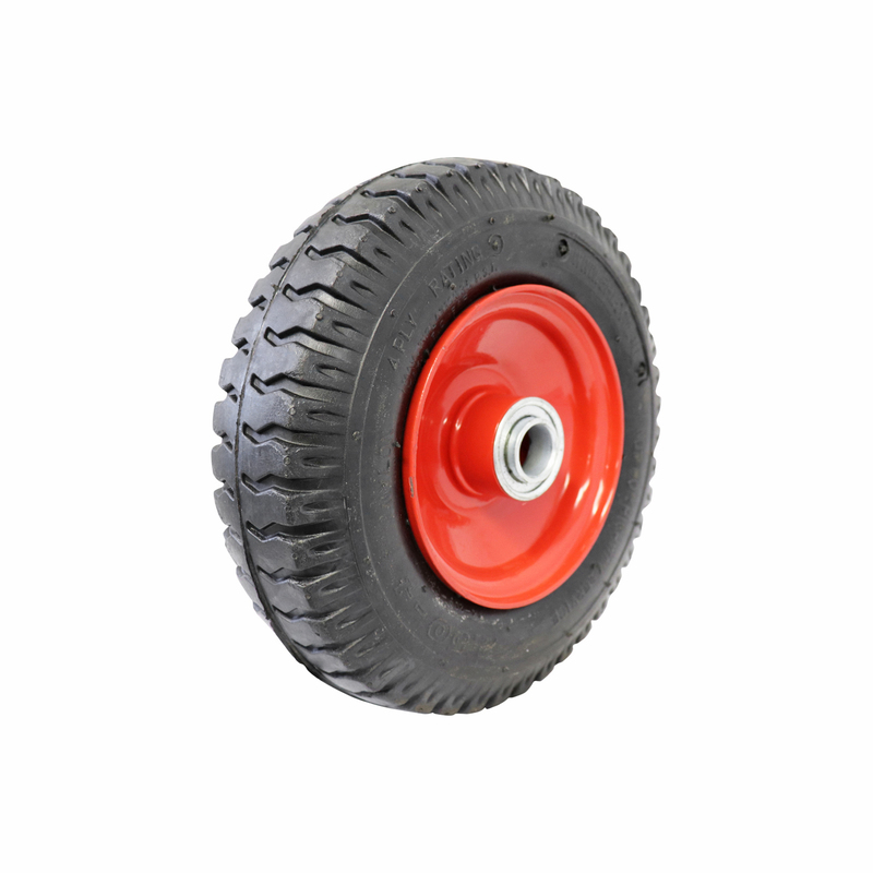 Easyroll 2.50x4 Pneumatic Wheel Steel Centred 140Kg Load Capacity 3/4 ...