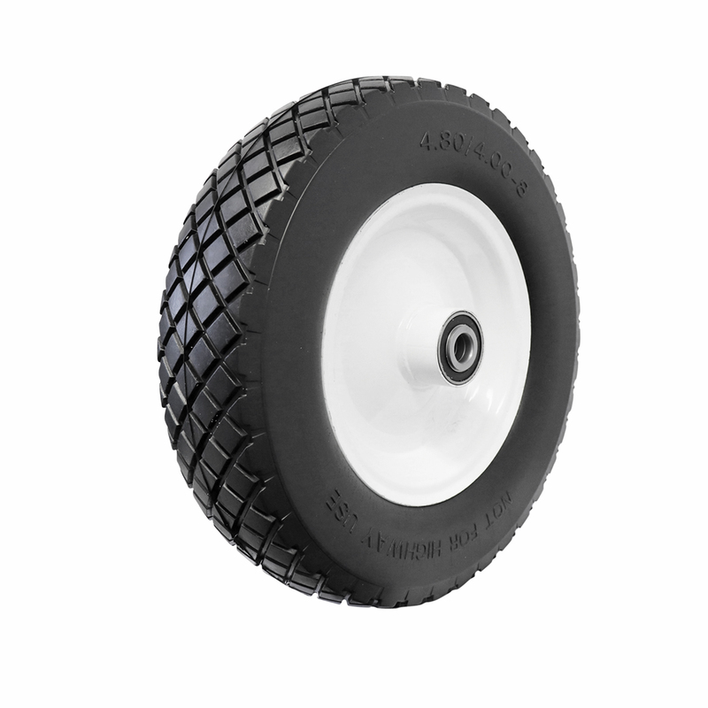 Easyroll 4.00x8 Puncture Proof Wheel Steel Centred 200Kg Load Capacity ...